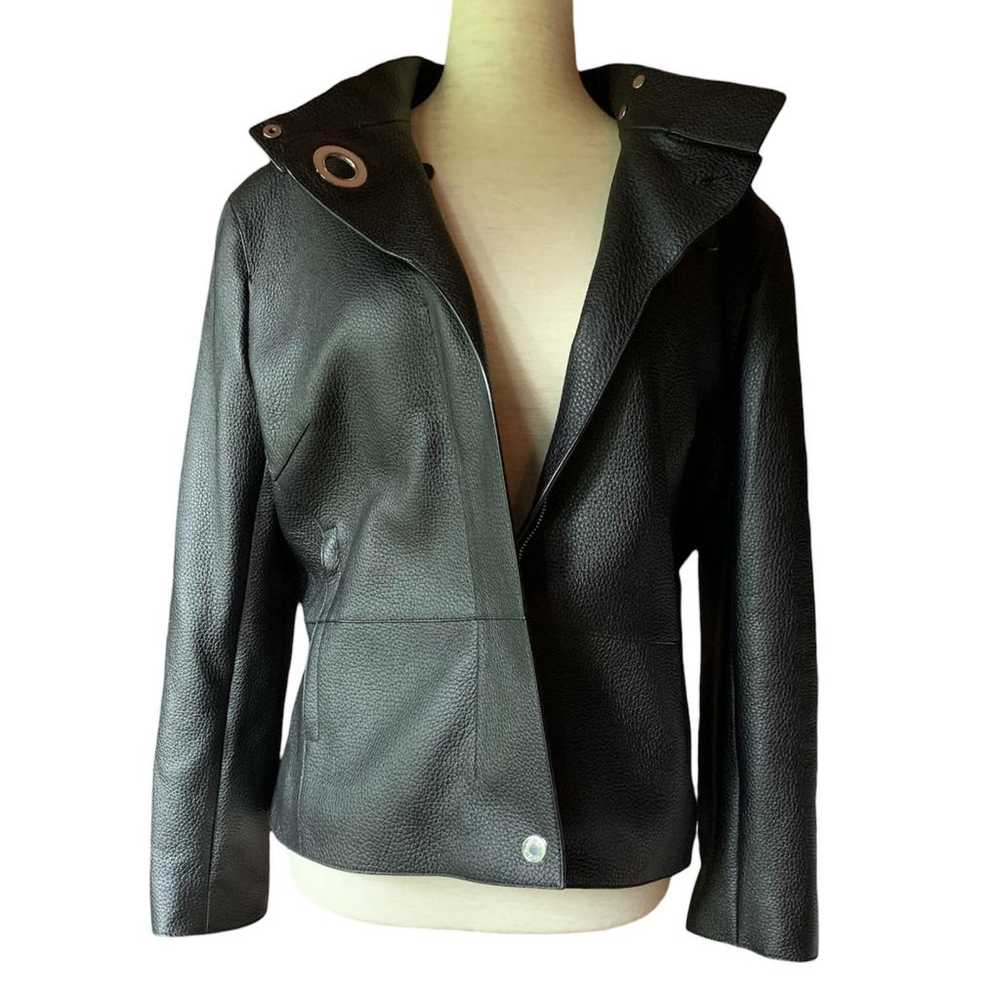 Hermès Leather jacket - image 7