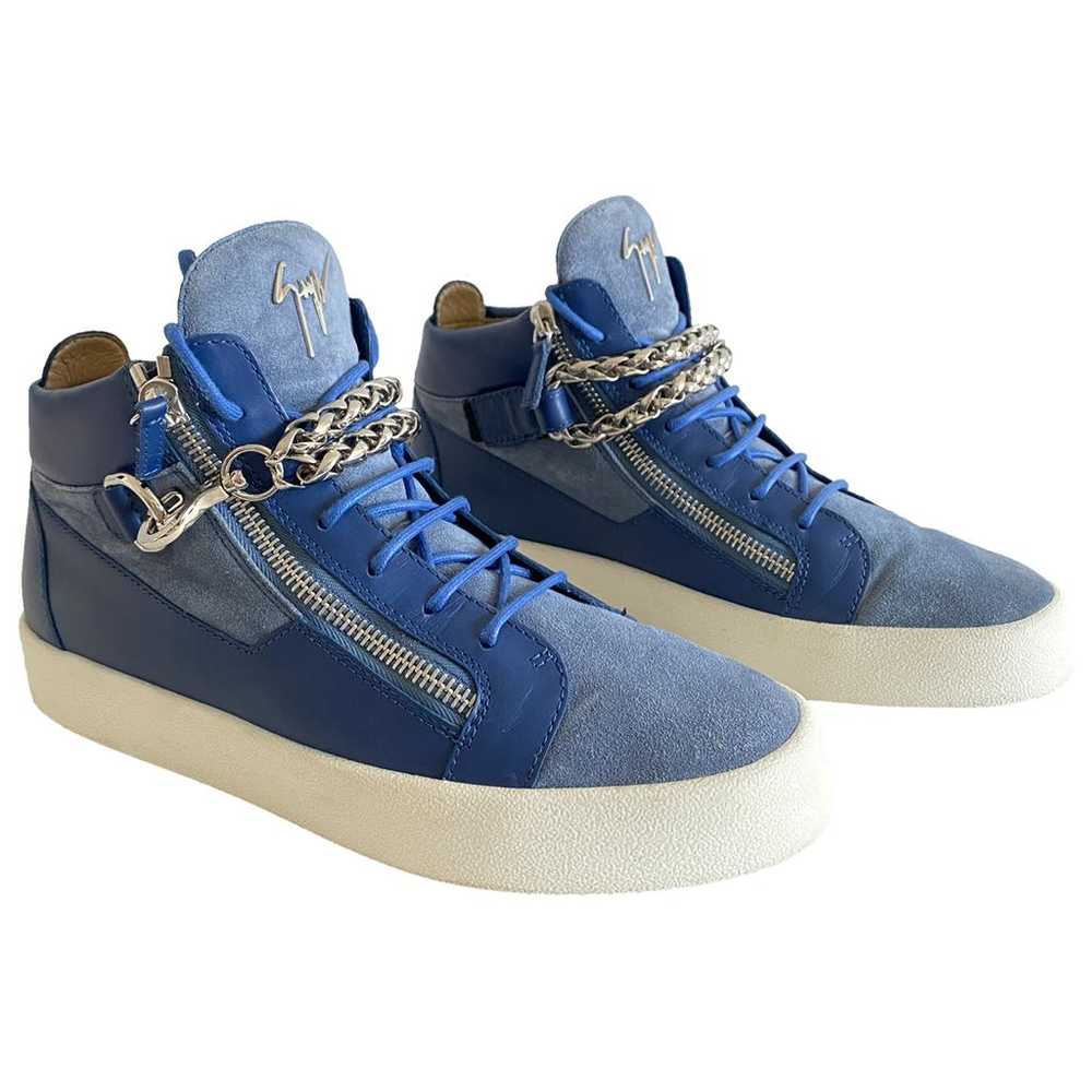 Giuseppe Zanotti Leather high trainers - image 1