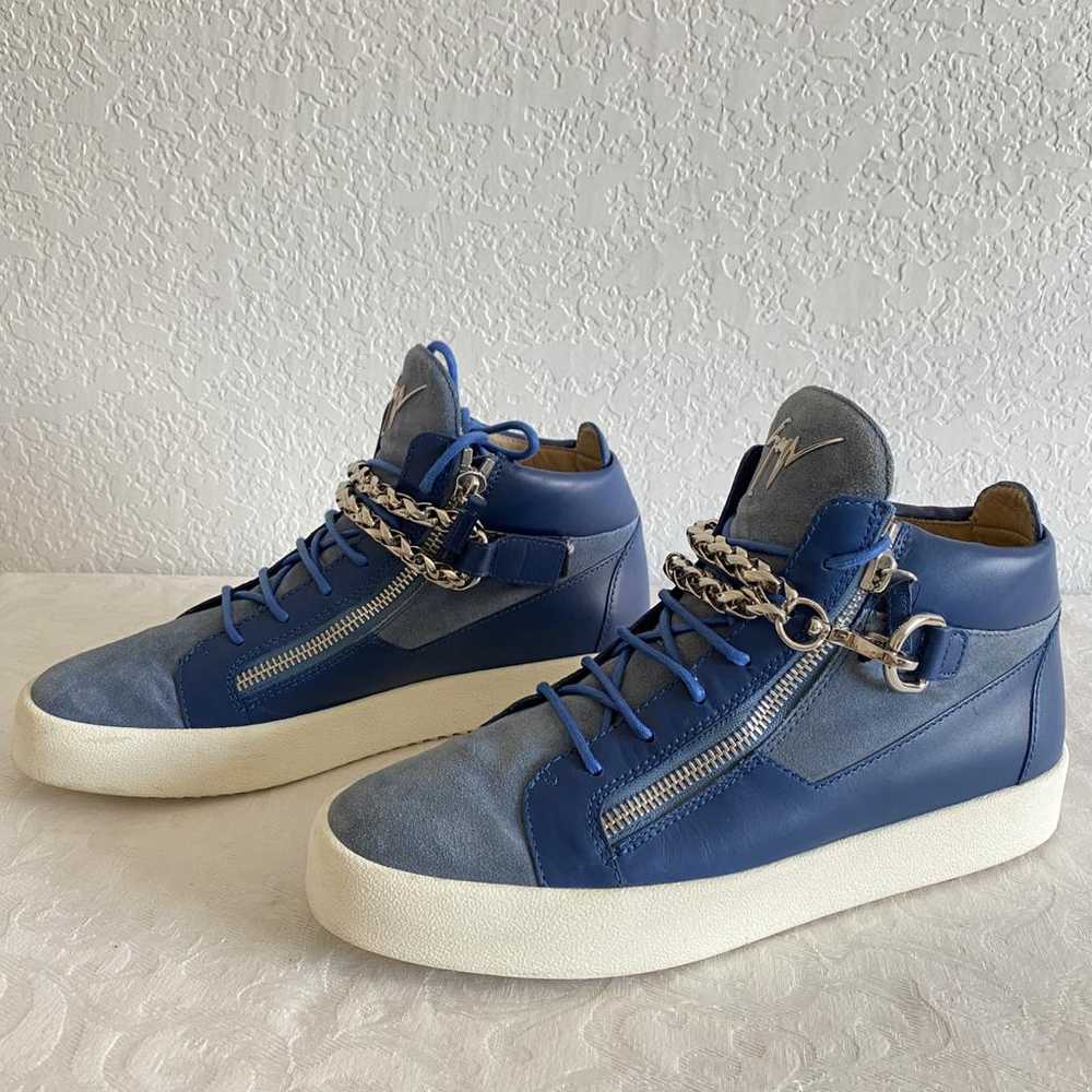 Giuseppe Zanotti Leather high trainers - image 3