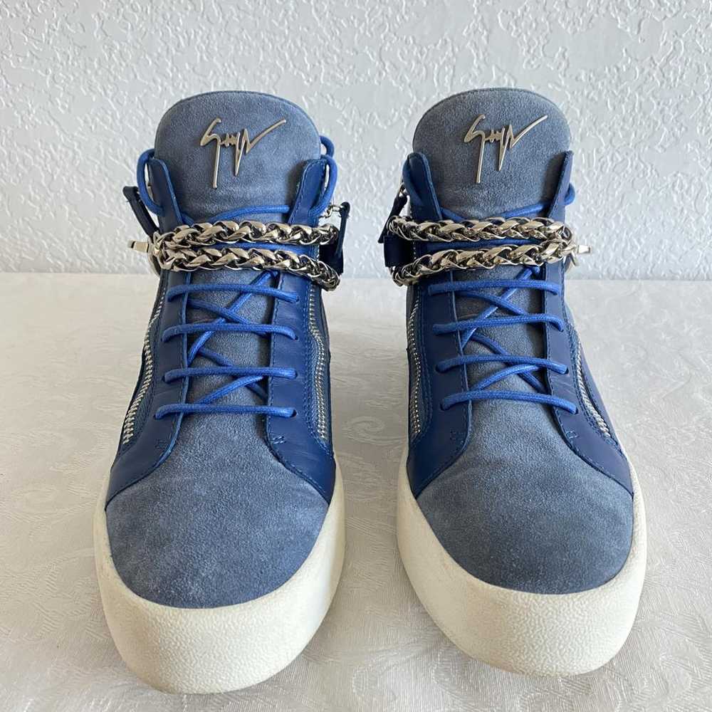 Giuseppe Zanotti Leather high trainers - image 4