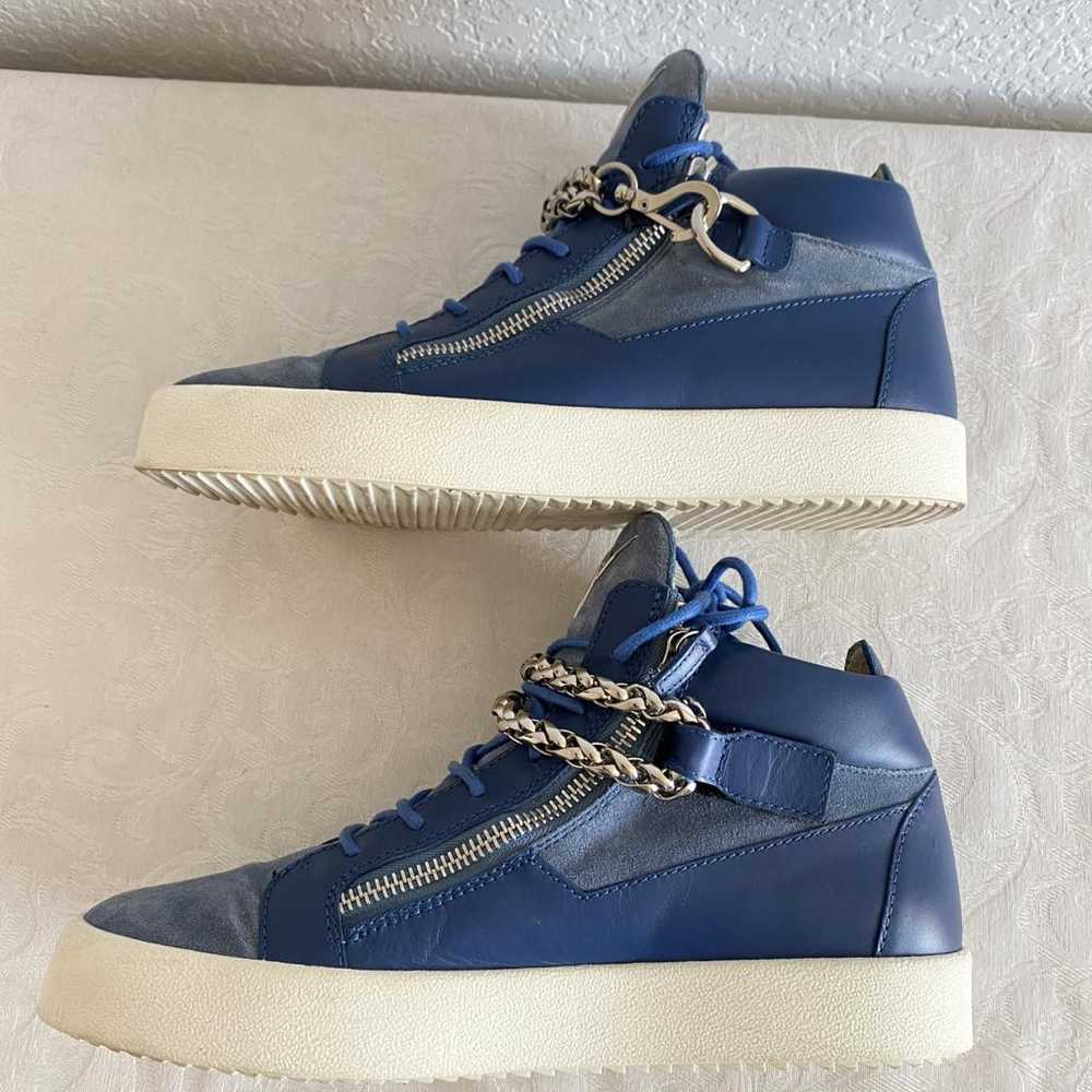 Giuseppe Zanotti Leather high trainers - image 7