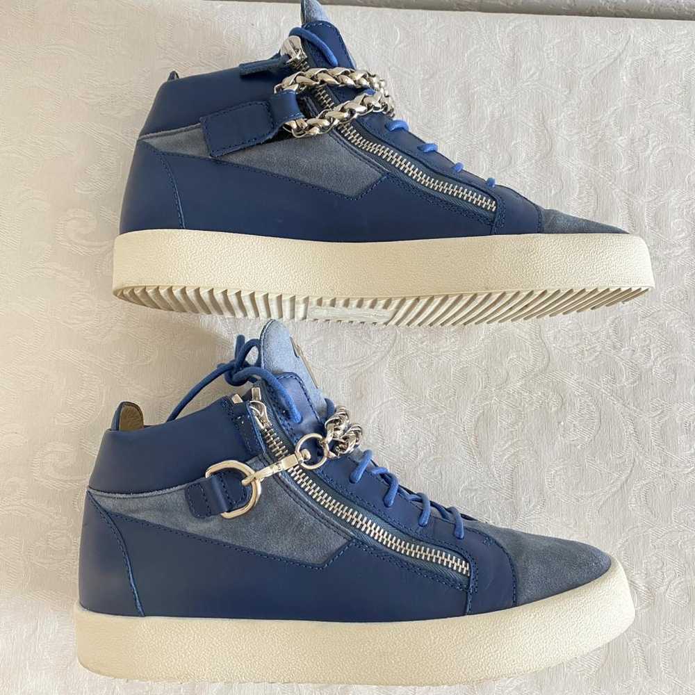 Giuseppe Zanotti Leather high trainers - image 8