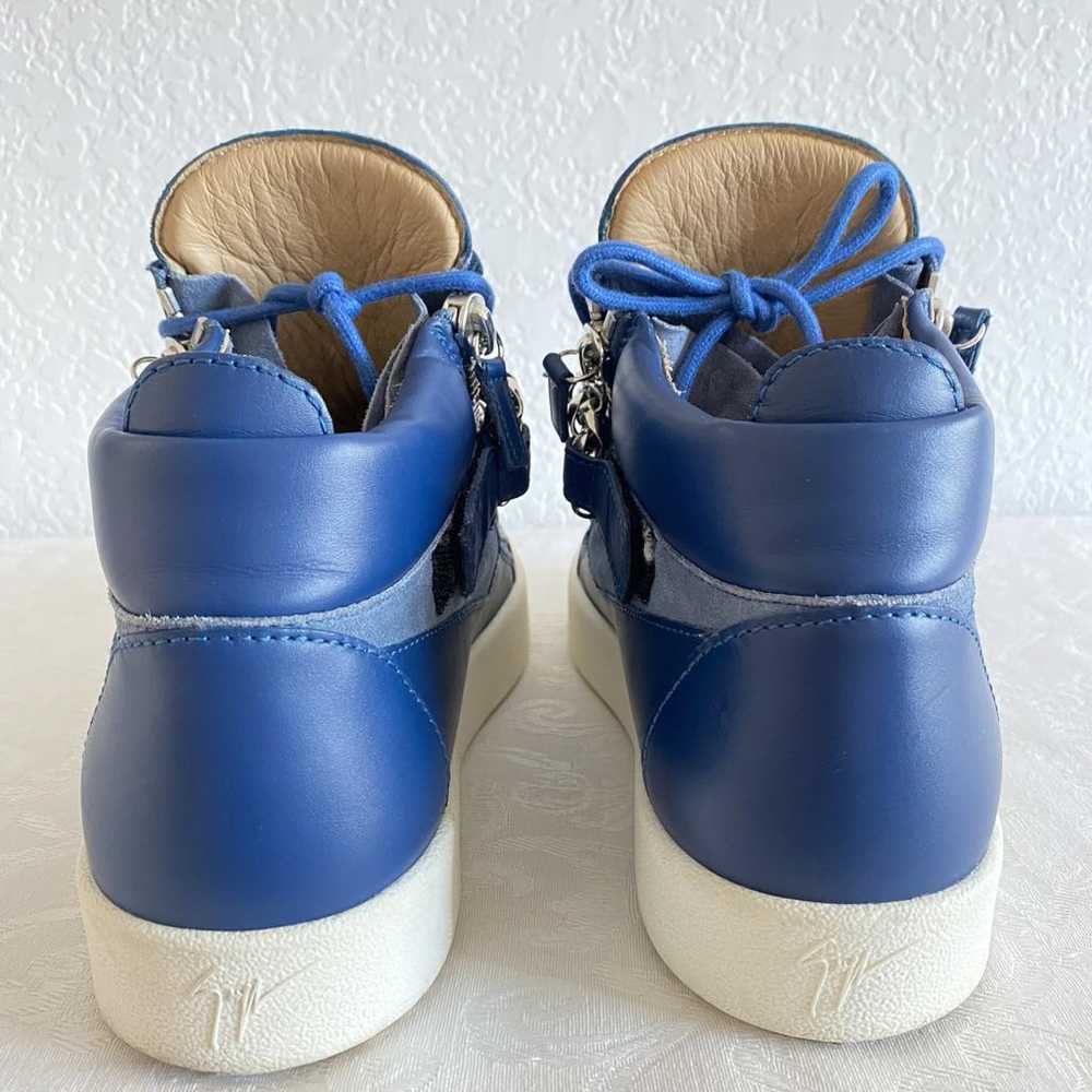 Giuseppe Zanotti Leather high trainers - image 9