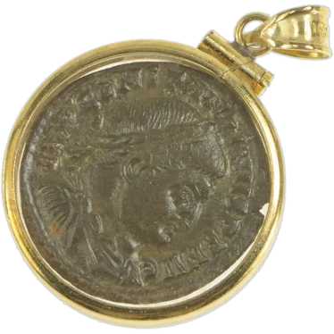 10K Ancient Roman Constantine I Encased Coin Penda