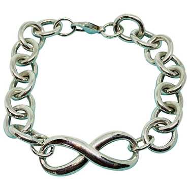 Tiffany & Co Tiffany Infinity silver bracelet - image 1