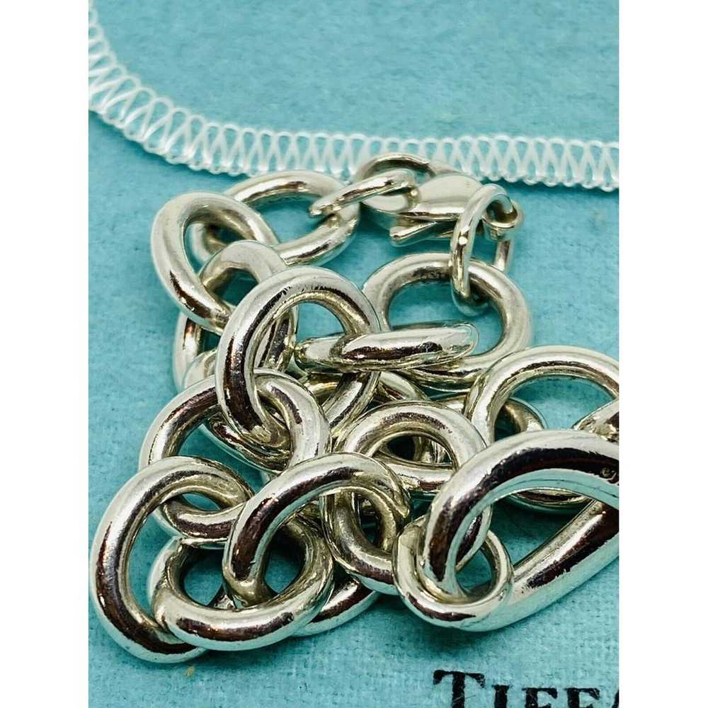 Tiffany & Co Tiffany Infinity silver bracelet - image 8