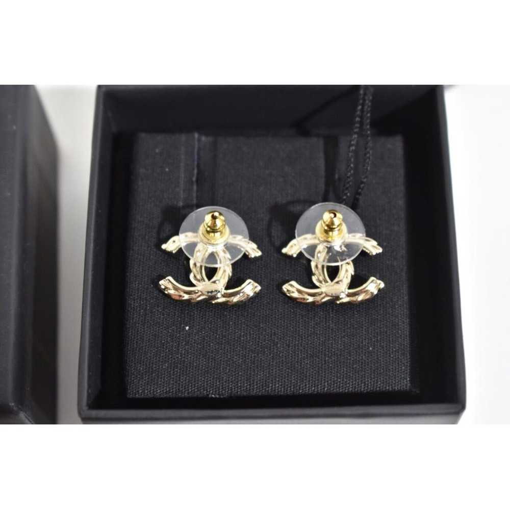 Chanel Cc earrings - image 11