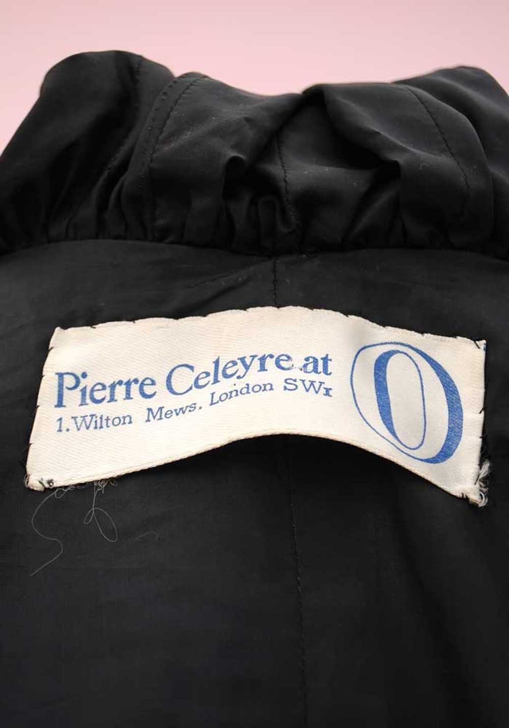 RARE 1960s Vintage Pierre Celeyre Black Velvet Ho… - image 8