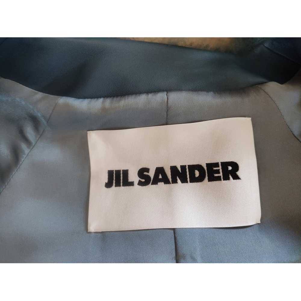 Jil Sander Leather biker jacket - image 5