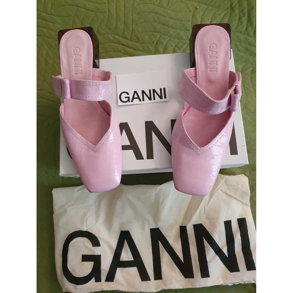 Ganni Leather mules & clogs - image 3