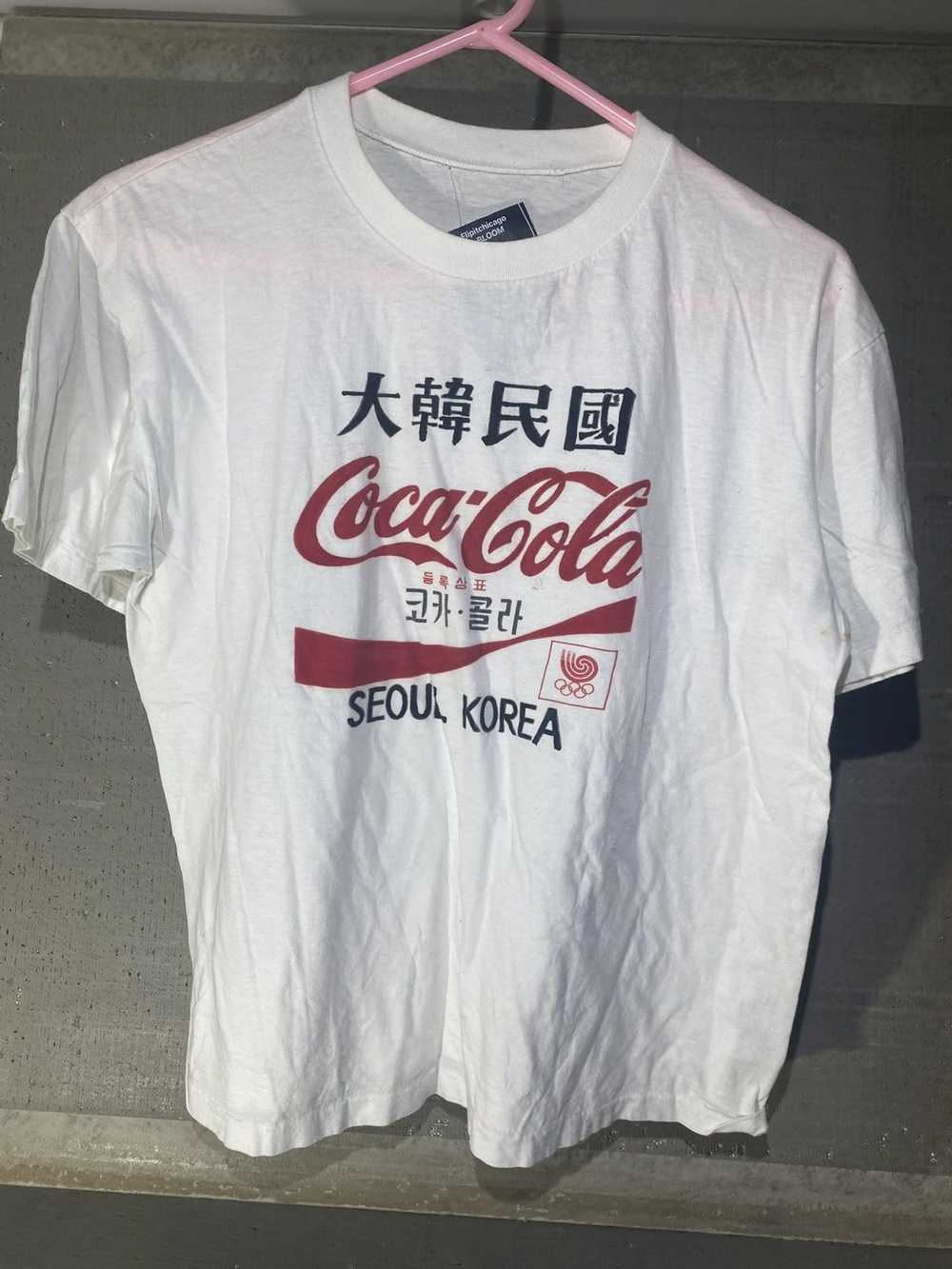 Vintage South Korea Coca-Cola Shirt - image 1