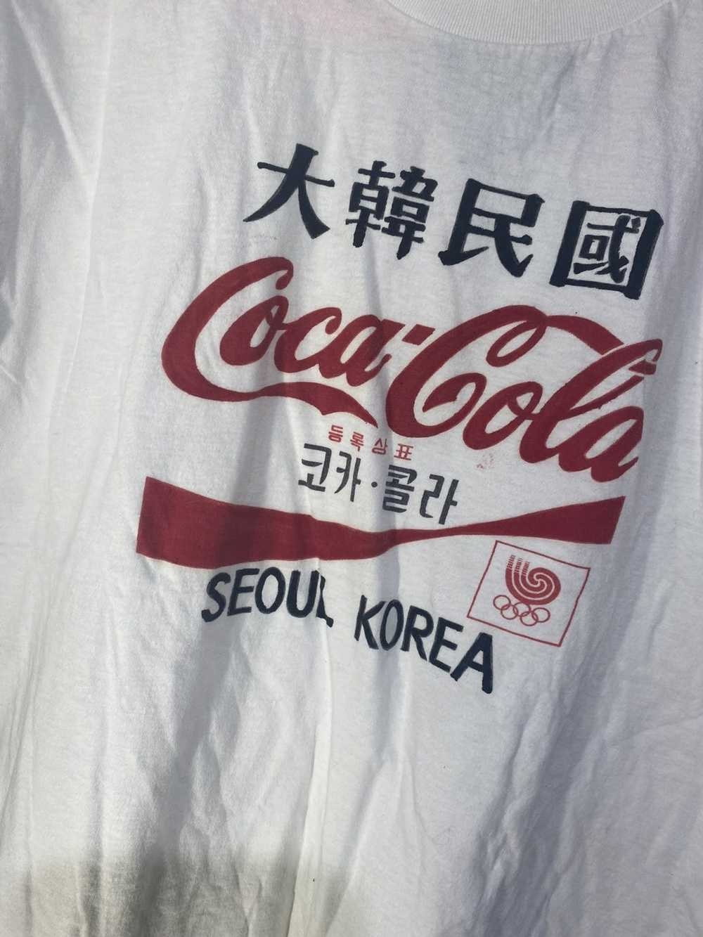 Vintage South Korea Coca-Cola Shirt - image 2