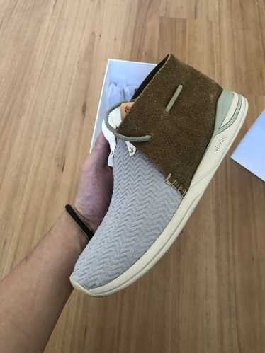 Visvim Huron Mesh Moc-Folk - Grey