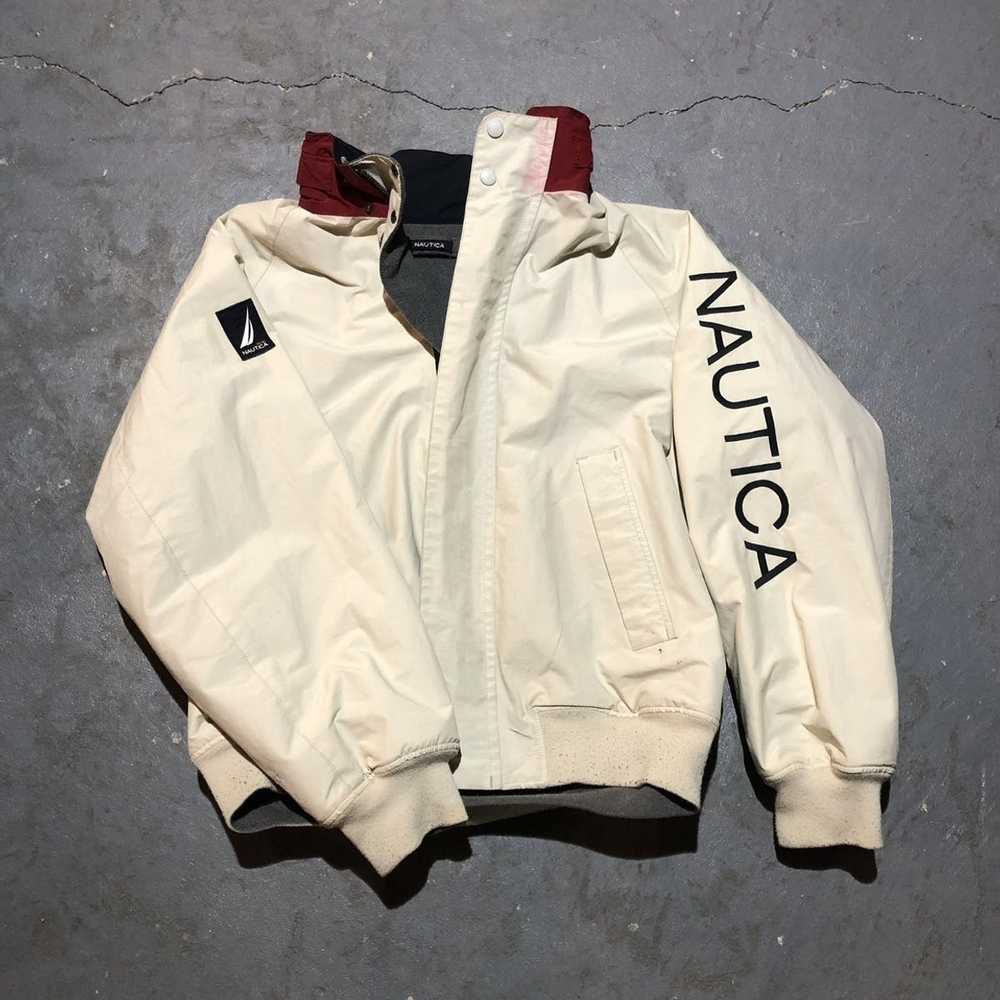 Nautica × Vintage Vintage Nautica Spellout Jacket - image 1