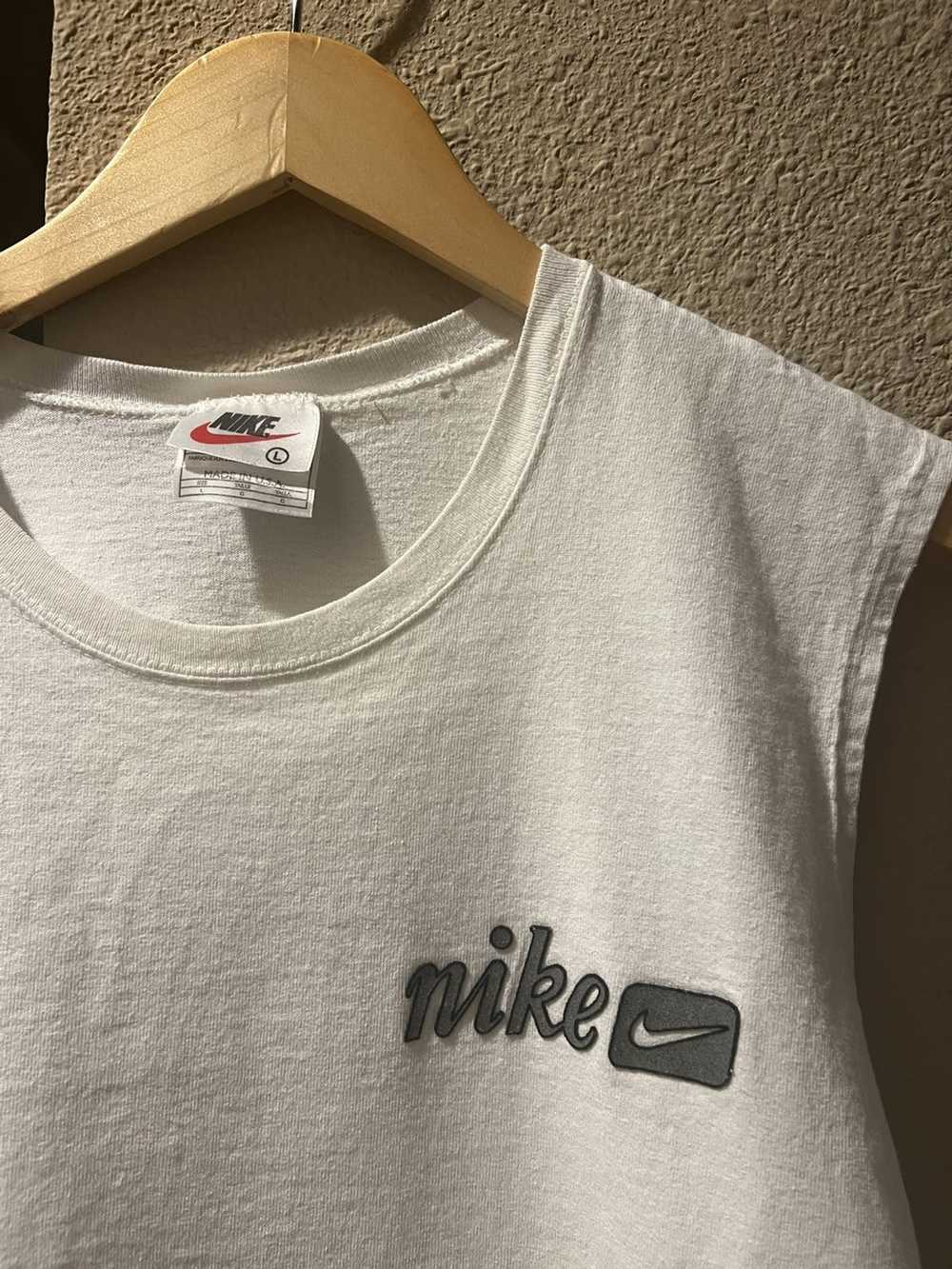 Nike × Streetwear × Vintage Vintage White Tag Nik… - image 2