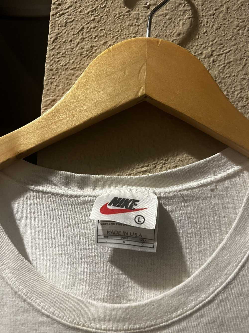 Nike × Streetwear × Vintage Vintage White Tag Nik… - image 3