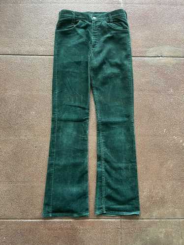 Levi's 70’s Levi’s Green Vintage Corduroy Boot Cut