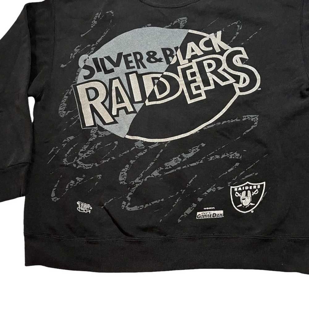 NFL × Vintage 1992’ NFL Raiders Sweatshirt - image 2