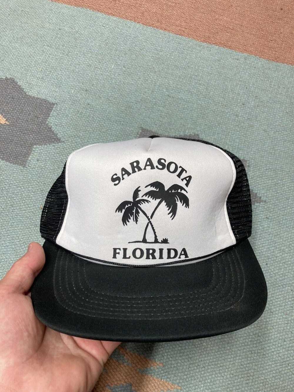 Snap Back Vintage trucker hat Sarasota florida pa… - image 1