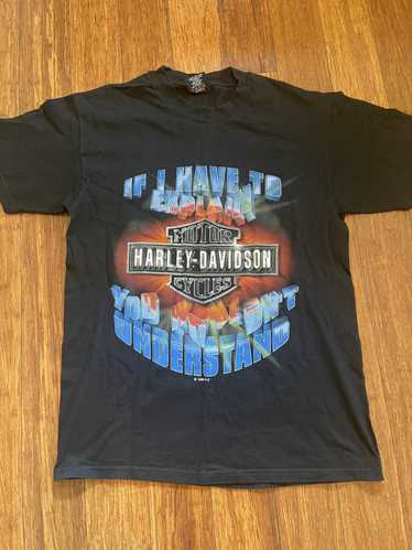 Harley Davidson × Made In Usa × Vintage Vintage 98