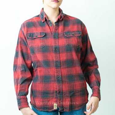 Designer JACHS NY Buffalo Plaid Flannel Long Sleev