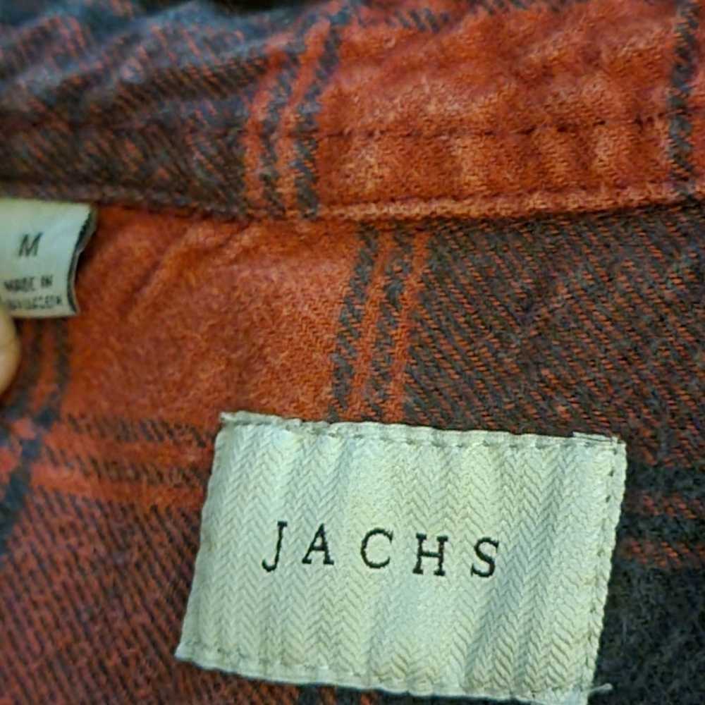 Designer JACHS NY Buffalo Plaid Flannel Long Slee… - image 8