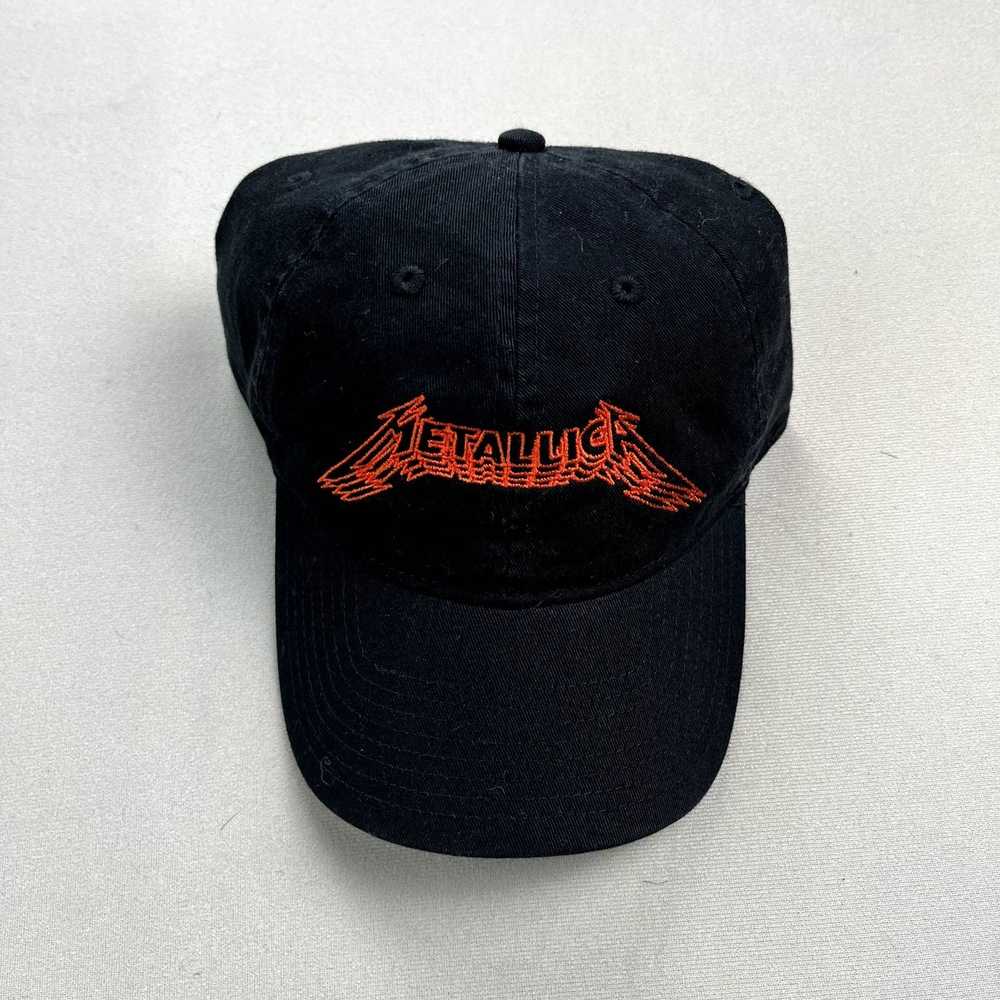Metallica Metallica Hat Cap Strapback Black Orang… - image 2