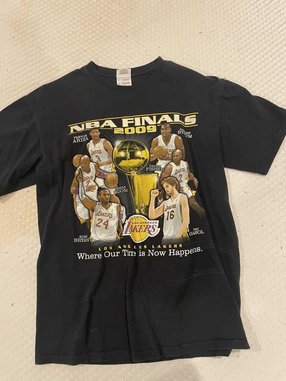 Vintage Lakers 2009 Championship Team Shirt - image 1