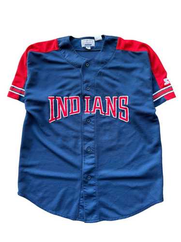 CHICAGO CUBS Men White Pinstripe Button Vintage 90s Baseball Jersey XL  Starter