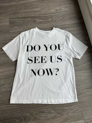 Botter Botter White Do You See Us Now Tee Shirt