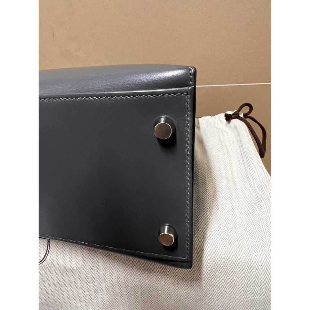 Hermès Kelly 32 leather handbag - image 5