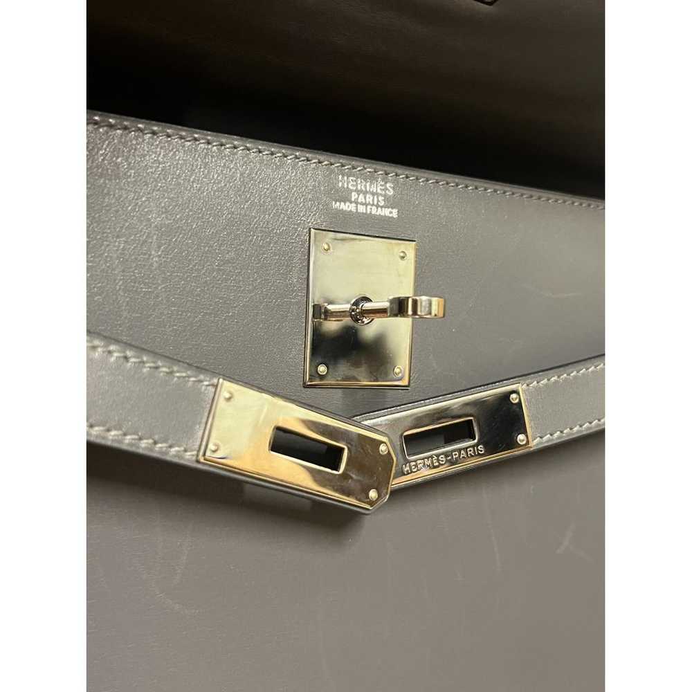 Hermès Kelly 32 leather handbag - image 8