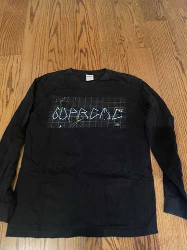 Supreme Supreme Blade Grid Longsleeve Black Medium