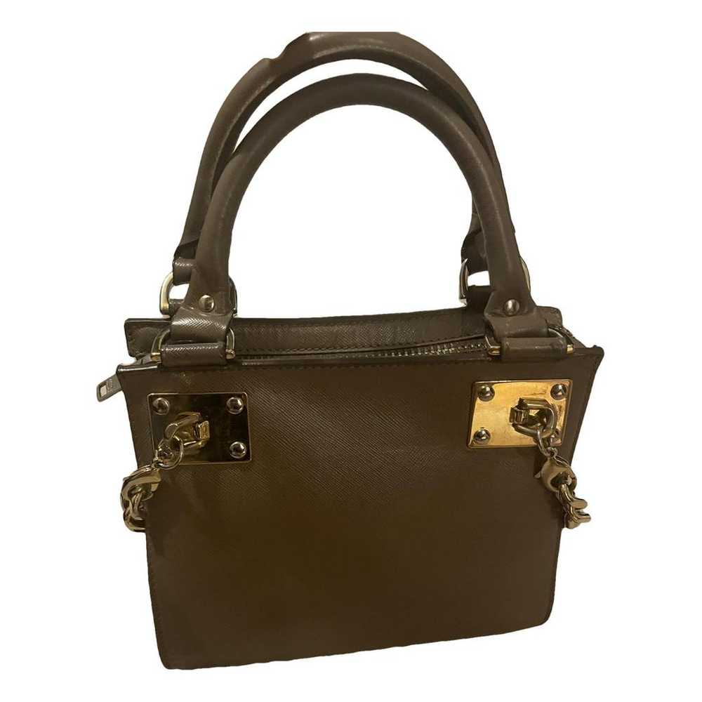 Sophie Hulme Square Albion leather handbag - image 1