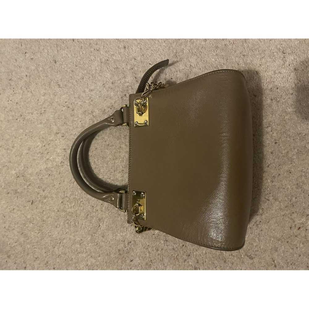 Sophie Hulme Square Albion leather handbag - image 6