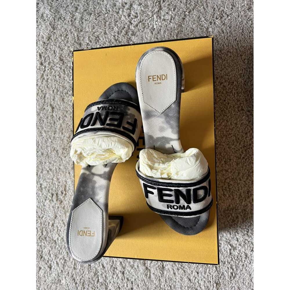 Fendi Cloth heels - image 4