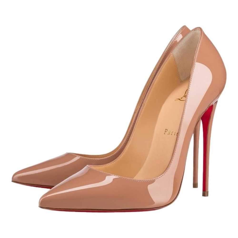 Christian Louboutin So Kate patent leather heels - image 1