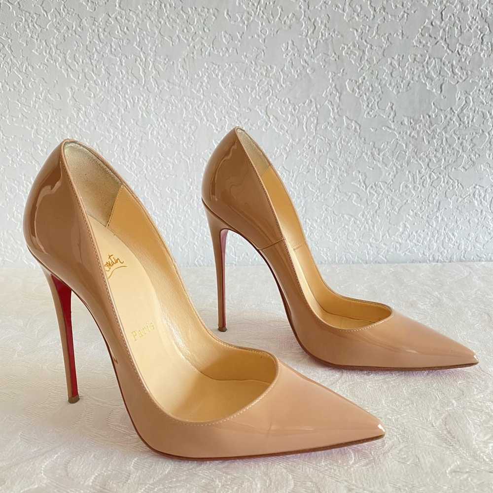 Christian Louboutin So Kate patent leather heels - image 2