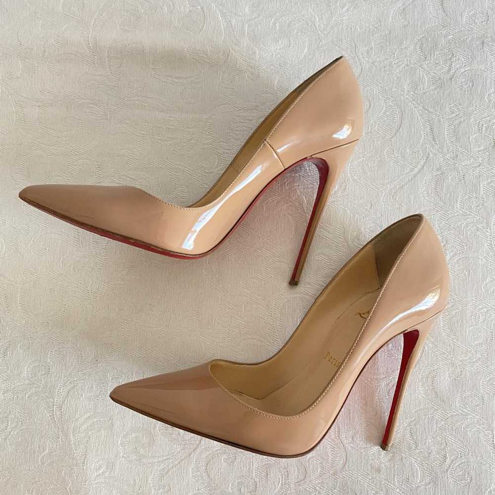 Christian Louboutin So Kate patent leather heels - image 3