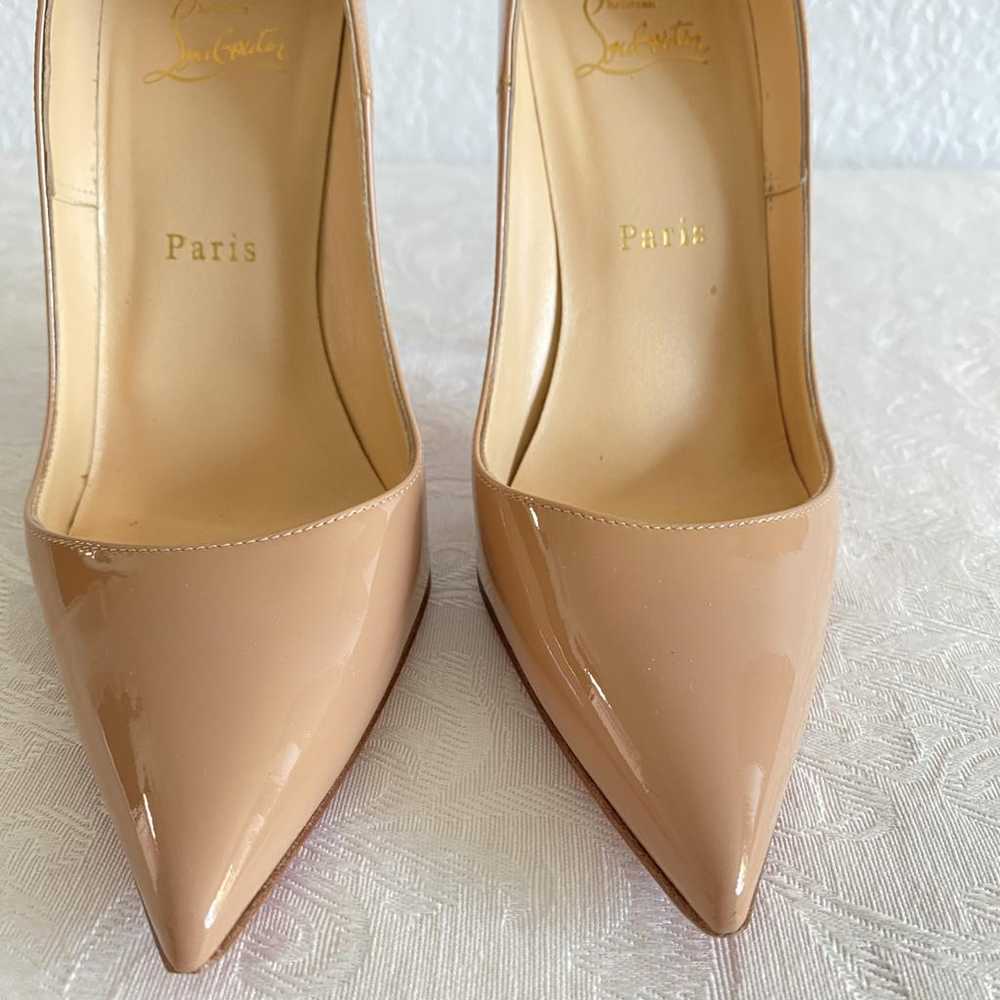 Christian Louboutin So Kate patent leather heels - image 5