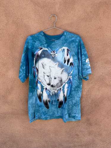 White Wolf Dreamcatcher T-shirt