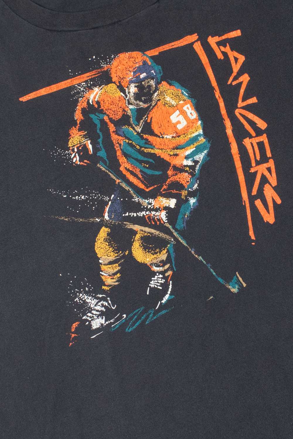 Vintage "Lancers" Hockey Single Stitch T-Shirt - image 2