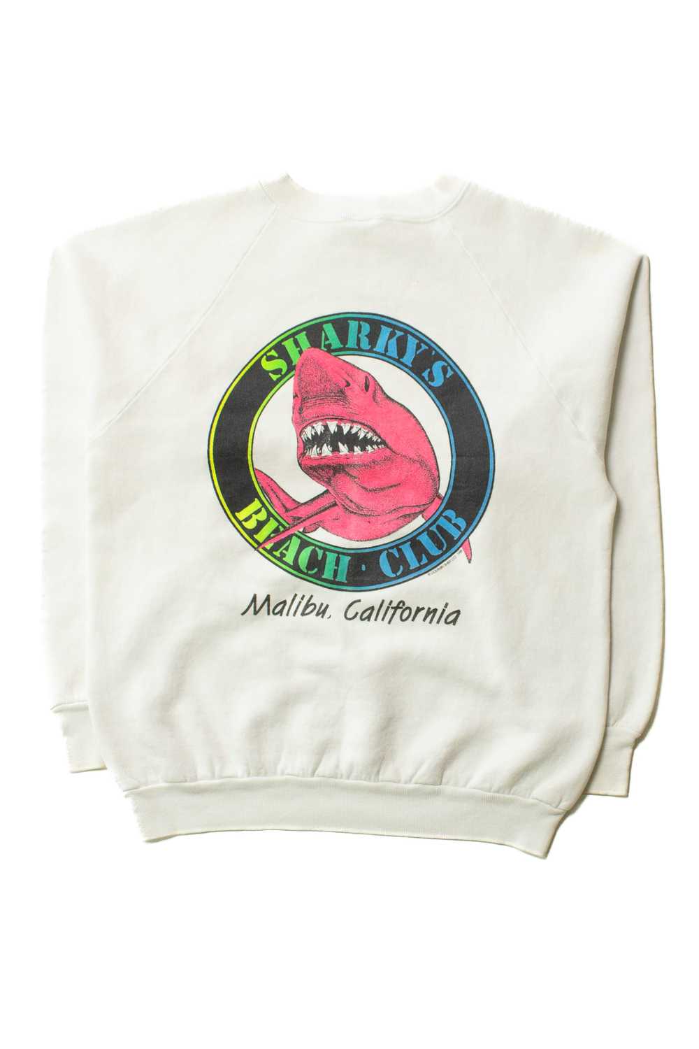 Vintage Sharky's Beach Club Sweatshirt (1988) - image 2