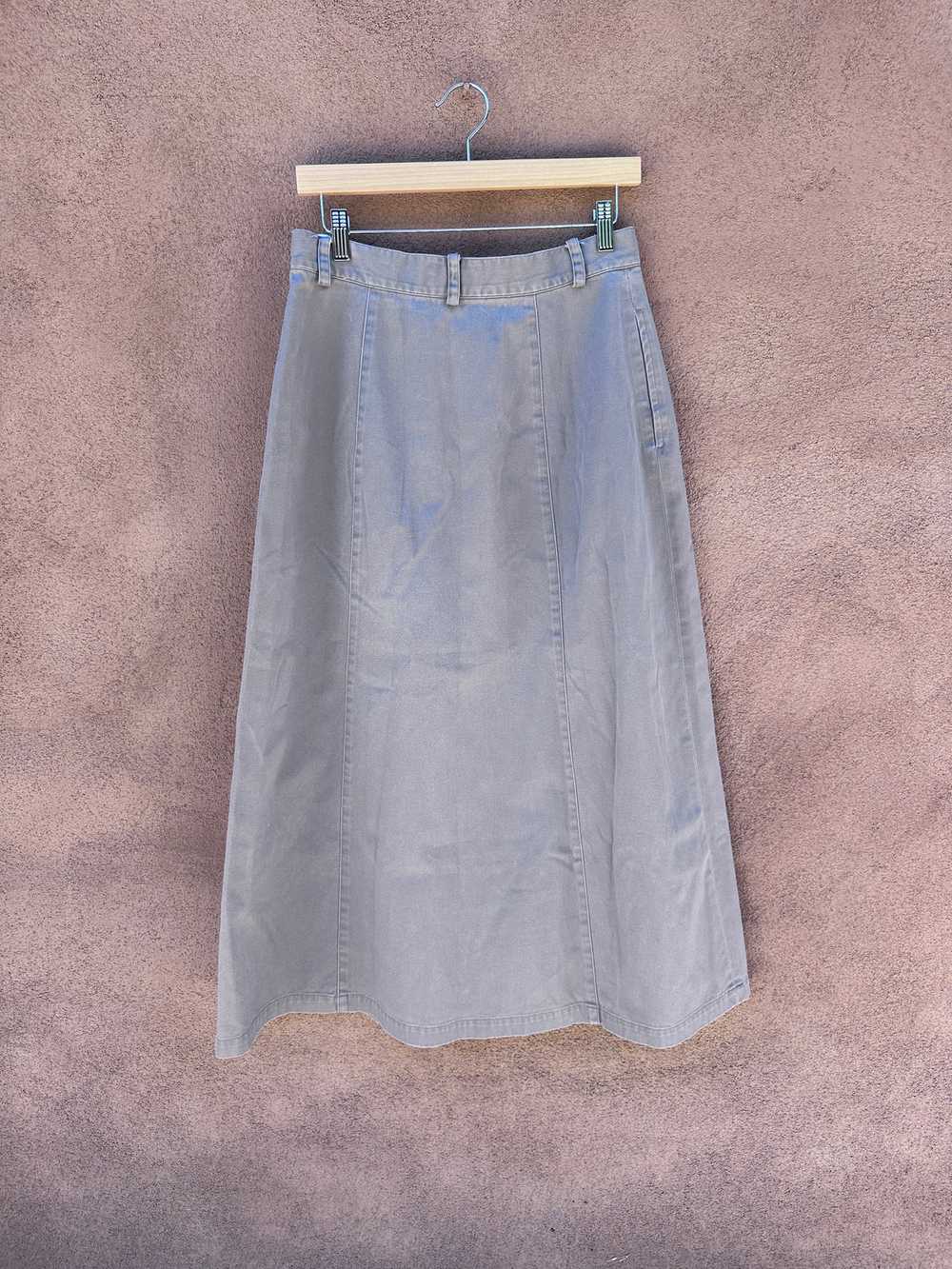 Ralph Lauren Country Tan Cotton Skirt - image 3