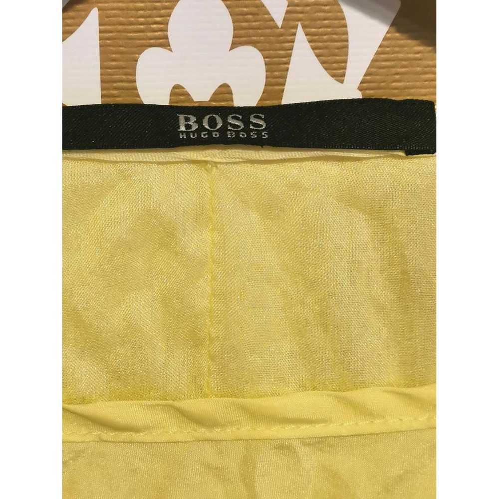 Boss Silk mini dress - image 5