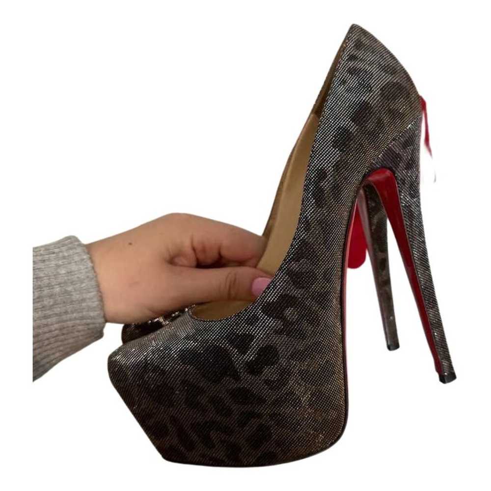 Christian Louboutin Daffodile glitter heels - image 2