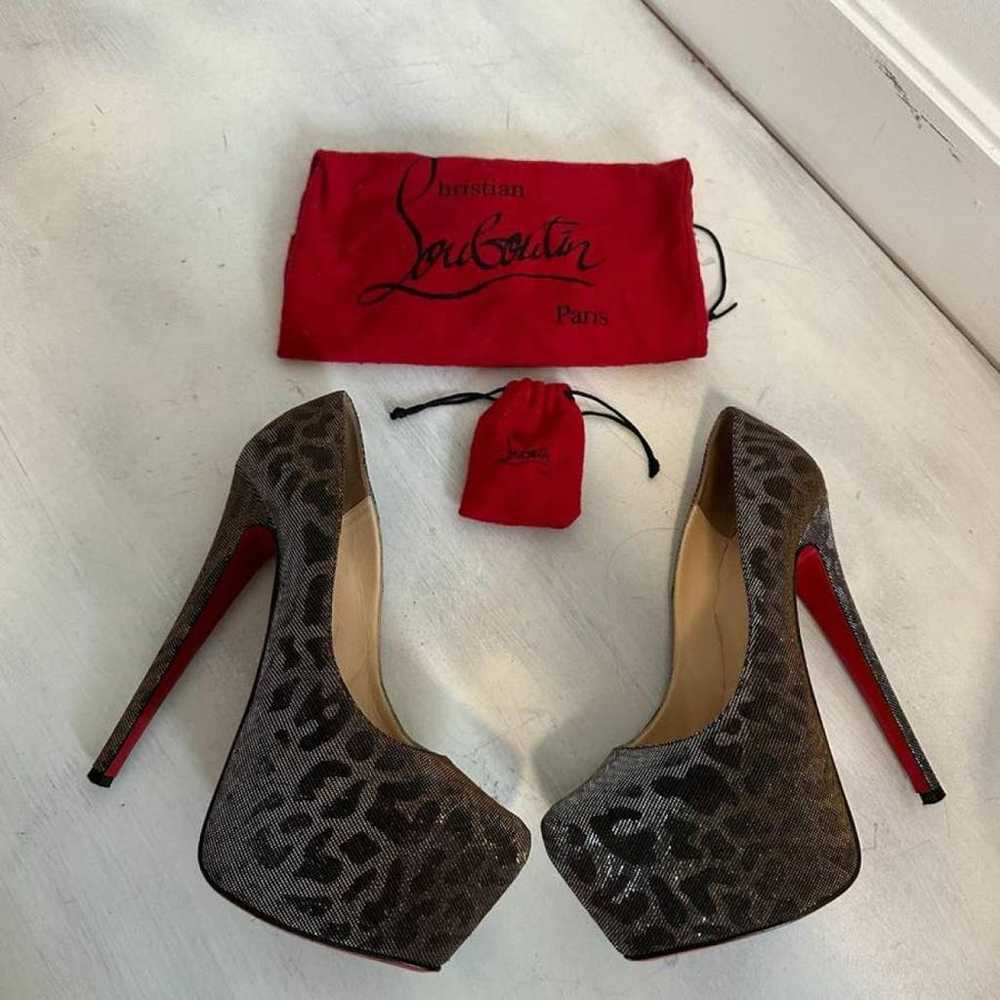 Christian Louboutin Daffodile glitter heels - image 9