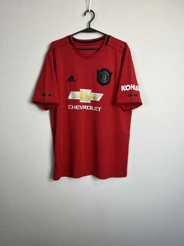 全新*Adidas 17 - 18 曼聯主場球衣- Size M (Manchester United 17 - 18 Home Jersey)  BS1214, 男裝, 運動服裝- Carousell