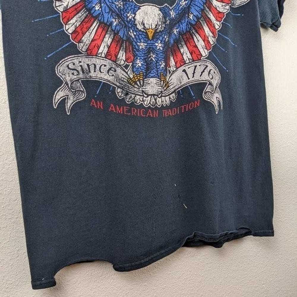 Other 90s Vintage USA Bald Eagle T-shirt Size Med… - image 4