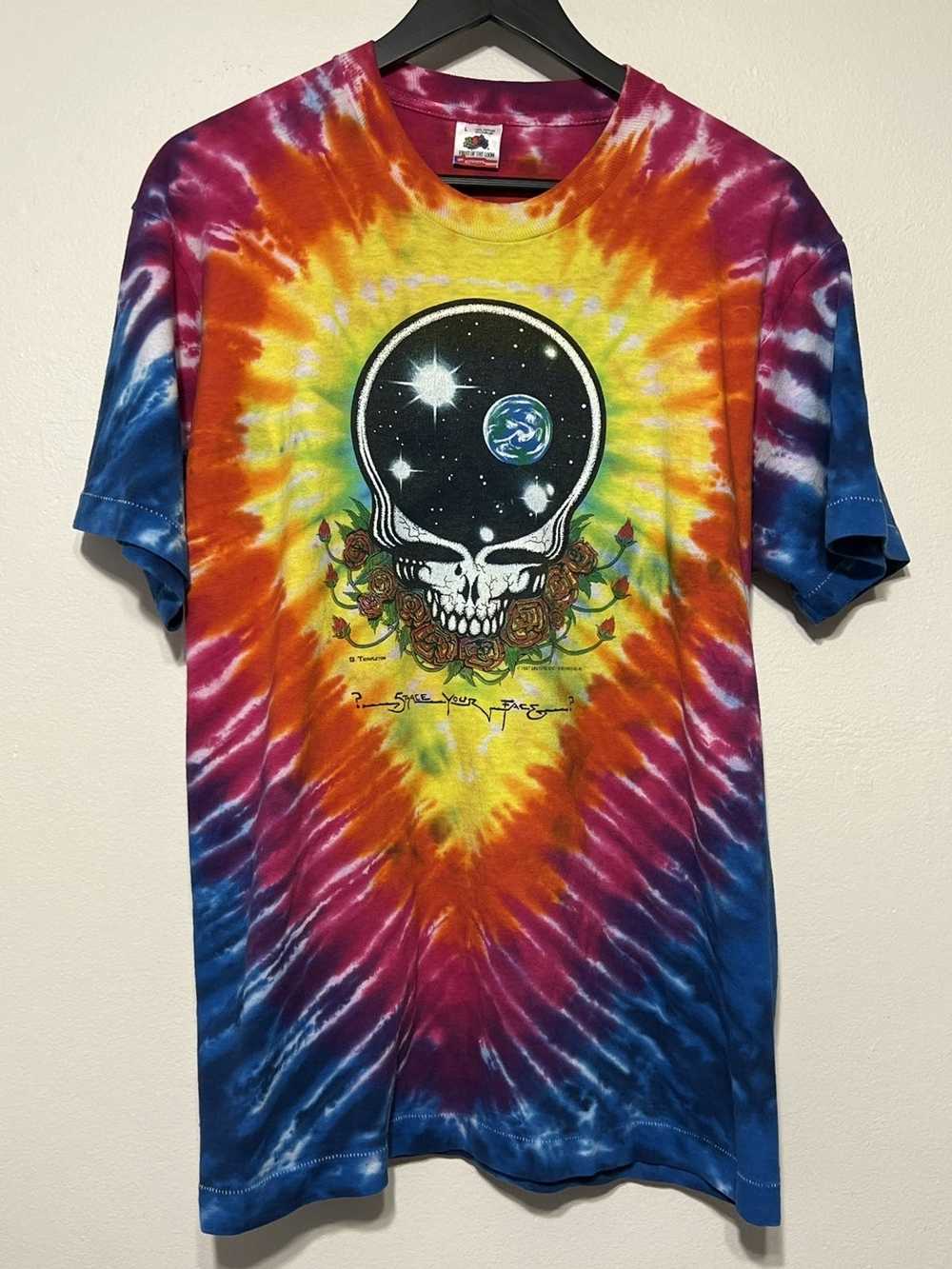 Band Tees × Grateful Dead × Vintage Vintage 1987 … - image 1